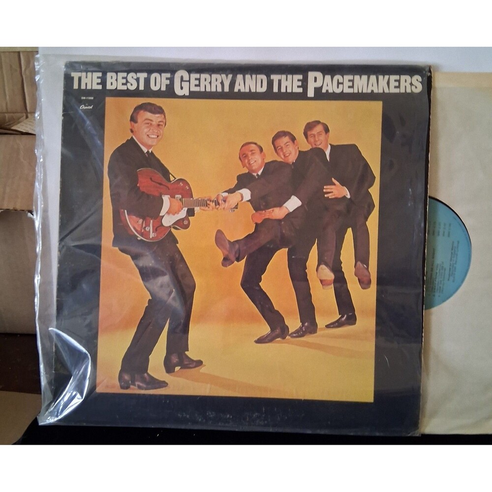 The Best Of Gerry And The Pacemakers vintage vinyl record capitol 1979 VG+